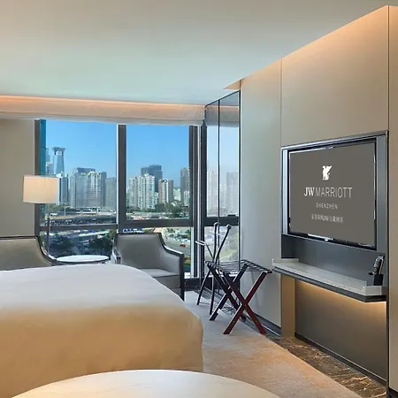 Jw Marriott Hotel Shenzhen Bagian luar foto
